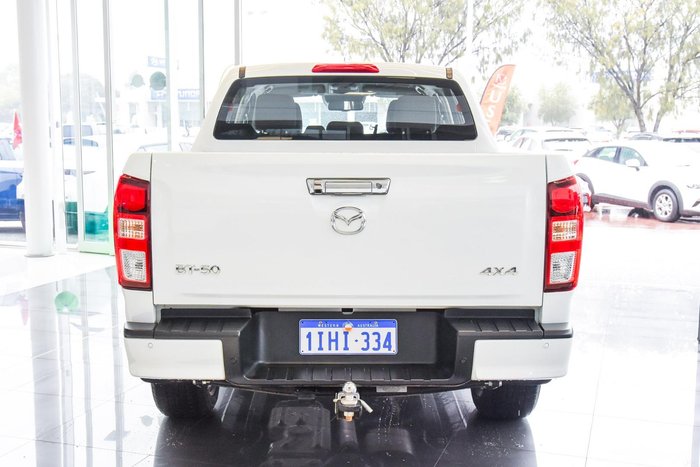 2024 Mazda BT-50 XTR TF 4X4 Dual Range Ice White