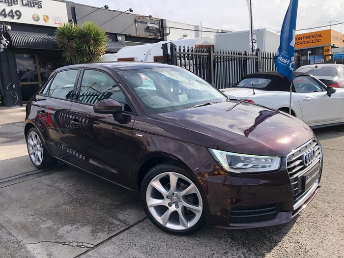 2015 Audi A1 8X MY16 Maroon