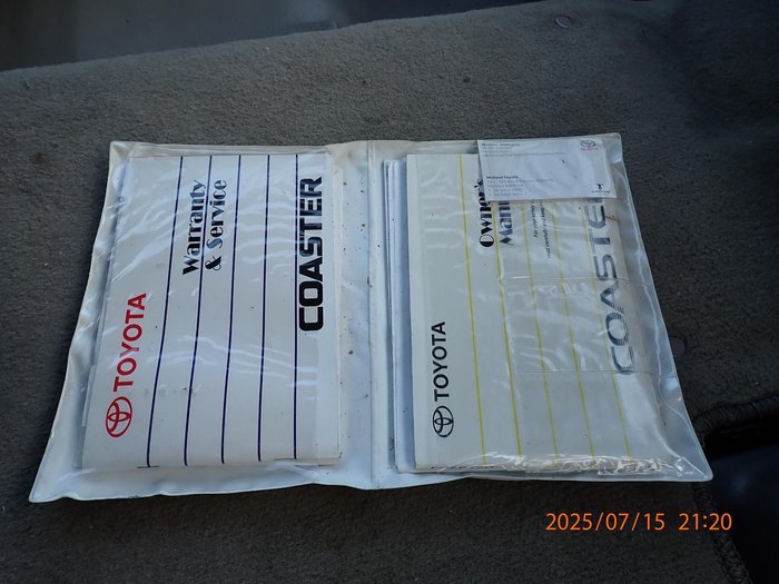 2013 Toyota Coaster Deluxe WHITE