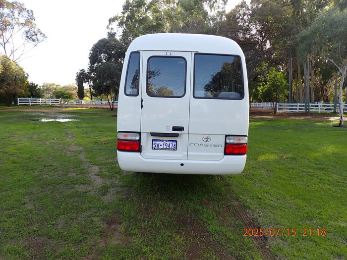 2013 Toyota Coaster Deluxe WHITE