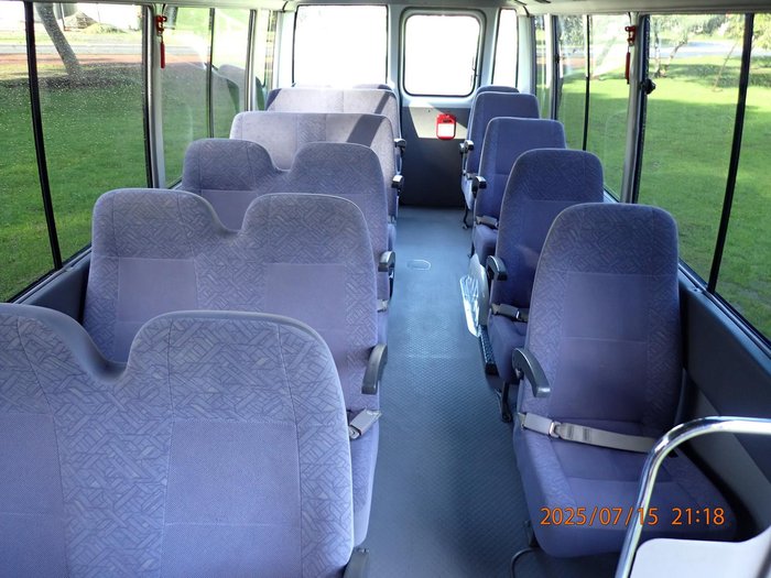 2013 Toyota Coaster Deluxe WHITE