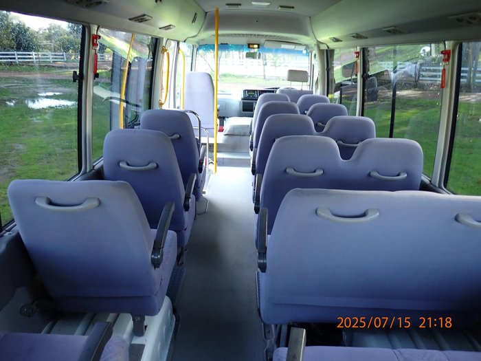 2013 Toyota Coaster Deluxe WHITE