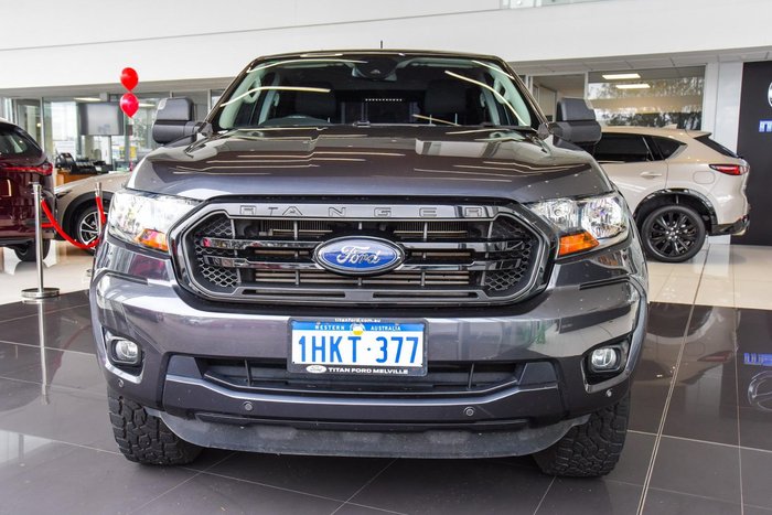 2021 Ford Ranger XLS PX MkIII MY21.25 4X4 Dual Range Meteor Grey