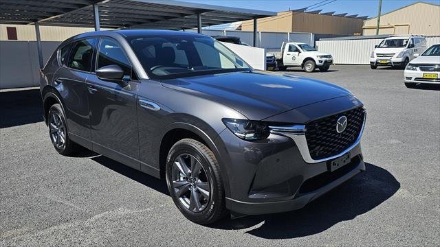 2025 MAZDA CX-60 G40E PURE CX-60 B 8AUTO G40E PURE AWD Machine Grey