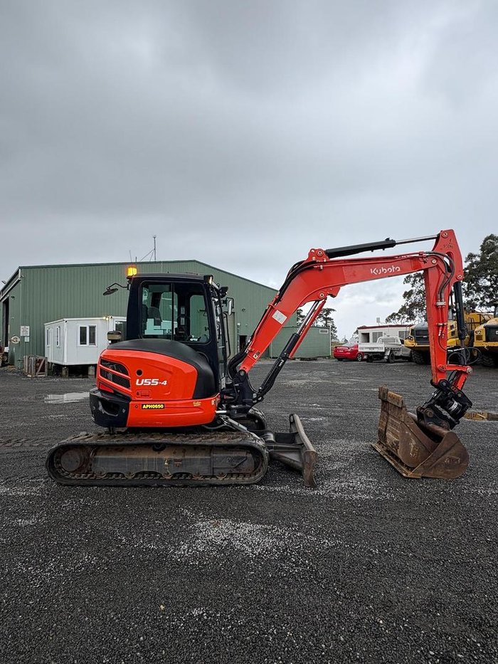 2021 Kubota U55-4 Orange