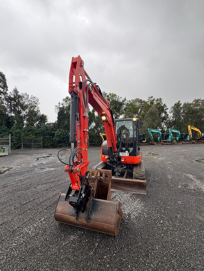 2021 Kubota U55-4 Orange
