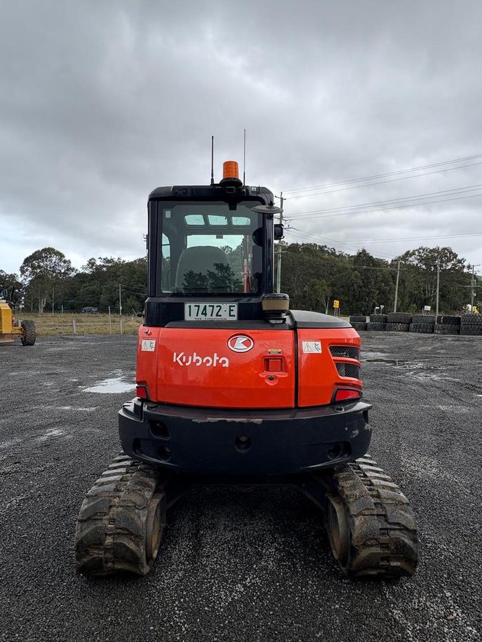 2021 Kubota U55-4 Orange
