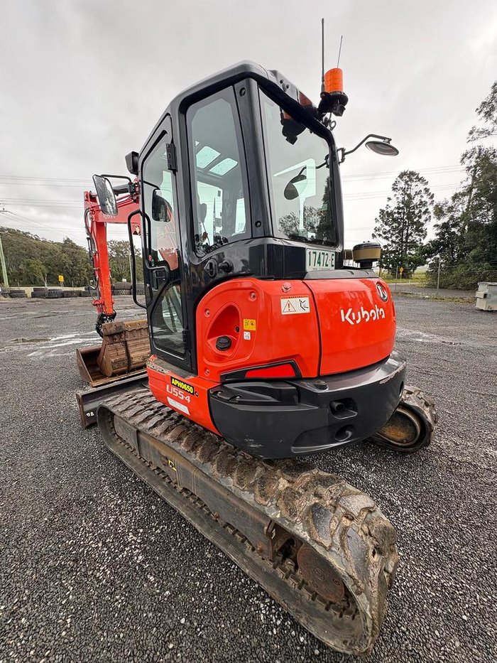 2021 Kubota U55-4 Orange