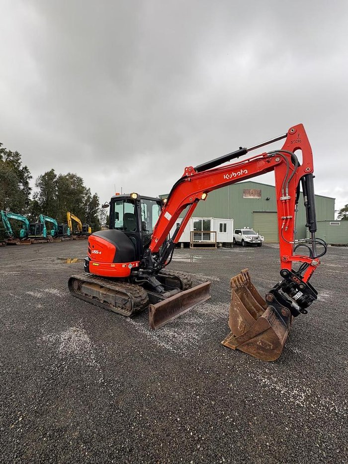 2021 Kubota U55-4 Orange