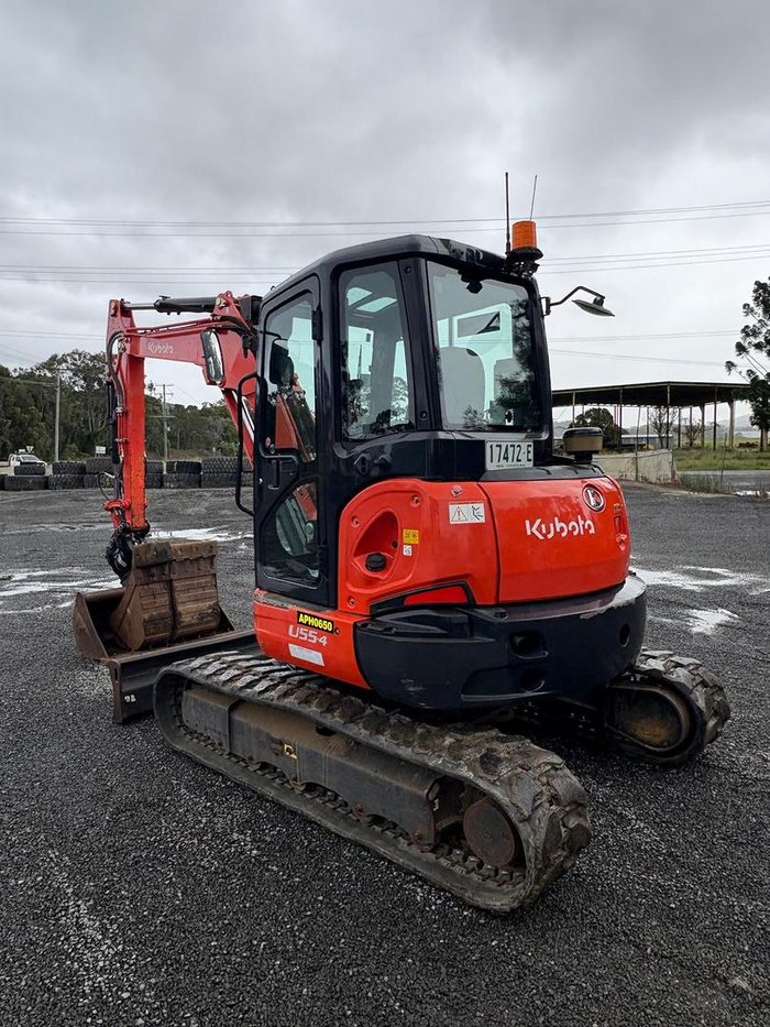 2021 Kubota U55-4 Orange