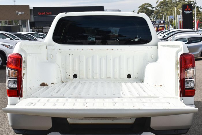 2022 Mitsubishi Triton GLS MR MY22 4X4 Dual Range White