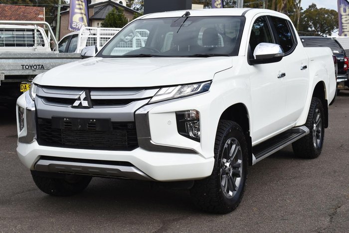 2022 Mitsubishi Triton GLS MR MY22 4X4 Dual Range White