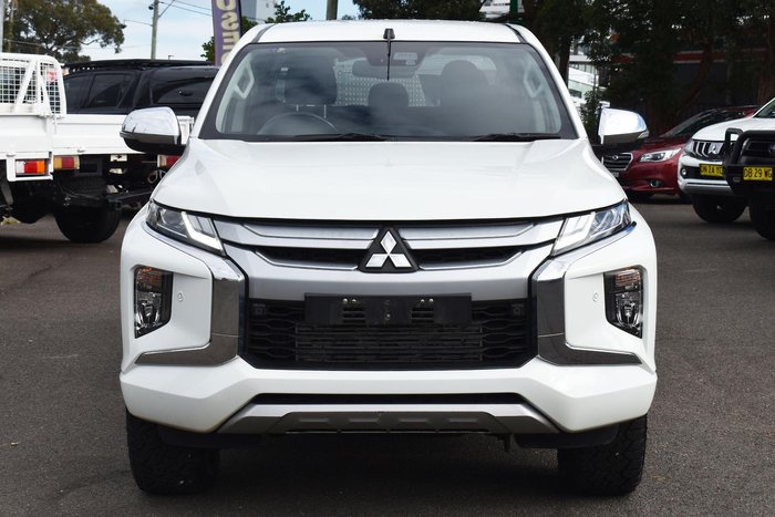 2022 Mitsubishi Triton GLS MR MY22 4X4 Dual Range White