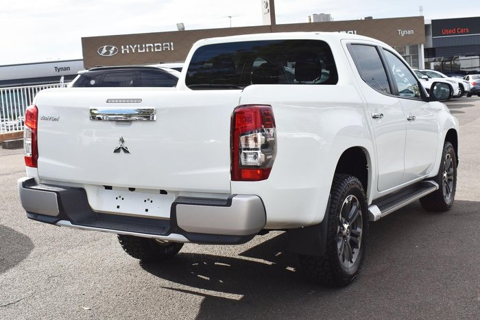 2022 Mitsubishi Triton GLS MR MY22 4X4 Dual Range White