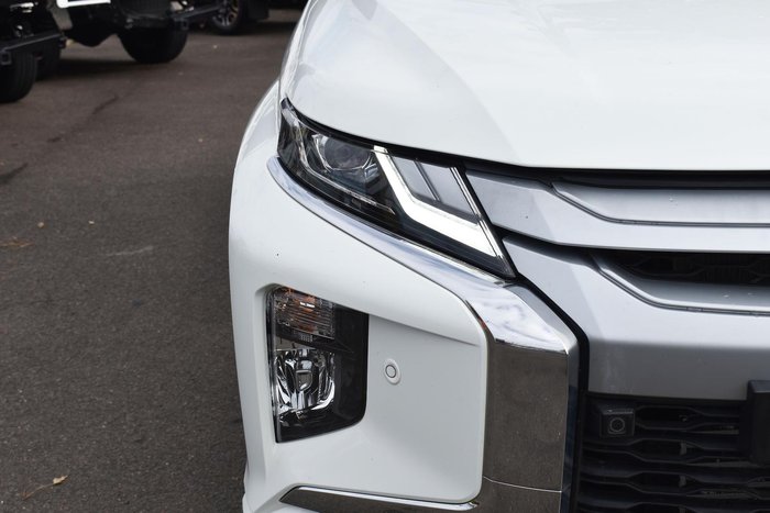 2022 Mitsubishi Triton GLS MR MY22 4X4 Dual Range White