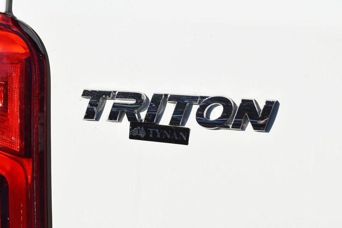 2022 Mitsubishi Triton GLS MR MY22 4X4 Dual Range White