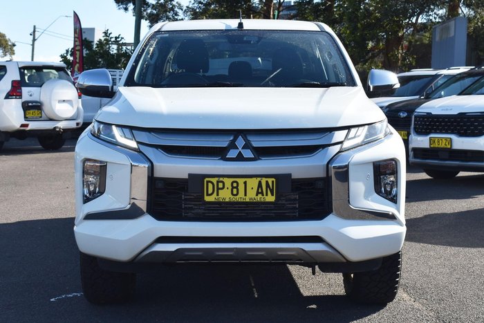 2022 Mitsubishi Triton GLS MR MY22 4X4 Dual Range White