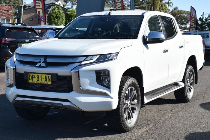 2022 Mitsubishi Triton GLS MR MY22 4X4 Dual Range White
