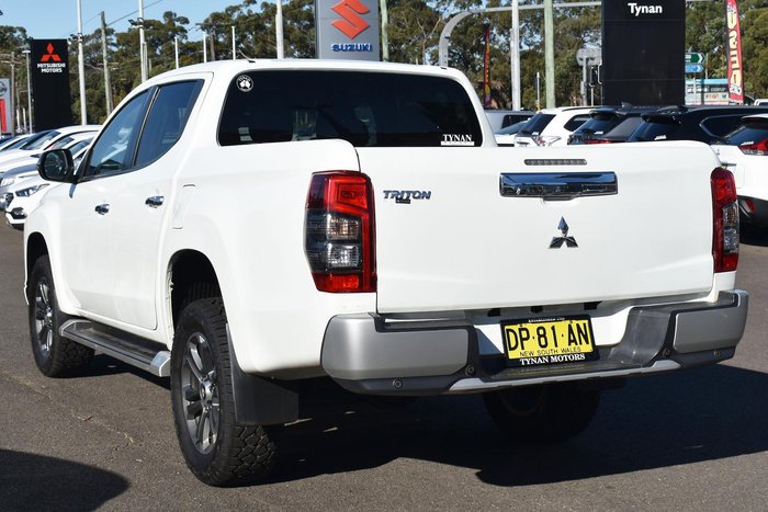 2022 Mitsubishi Triton GLS MR MY22 4X4 Dual Range White