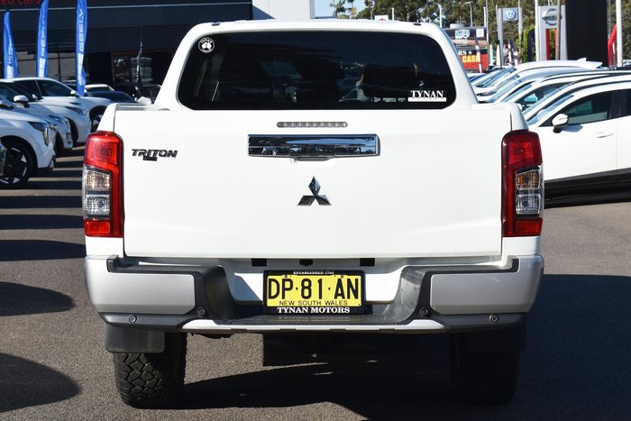 2022 Mitsubishi Triton GLS MR MY22 4X4 Dual Range White