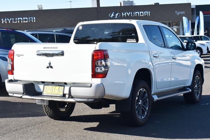 2022 Mitsubishi Triton GLS MR MY22 4X4 Dual Range White