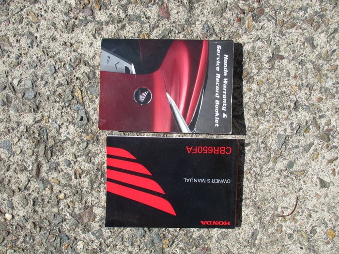 2018 Honda CBR650FL ABS RED