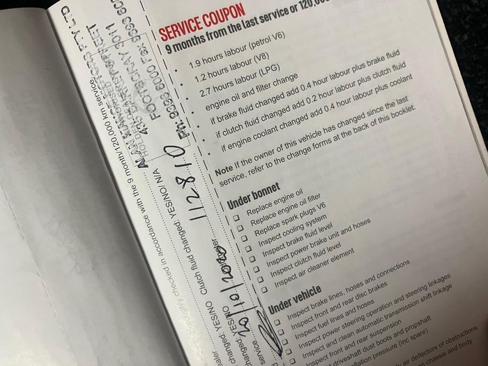 2013 Holden Commodore SV6 VF MY14 Heron White