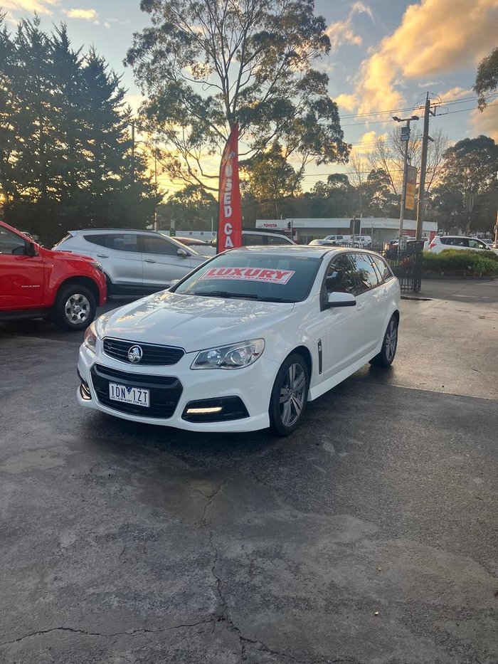 2013 Holden Commodore SV6 VF MY14 Heron White
