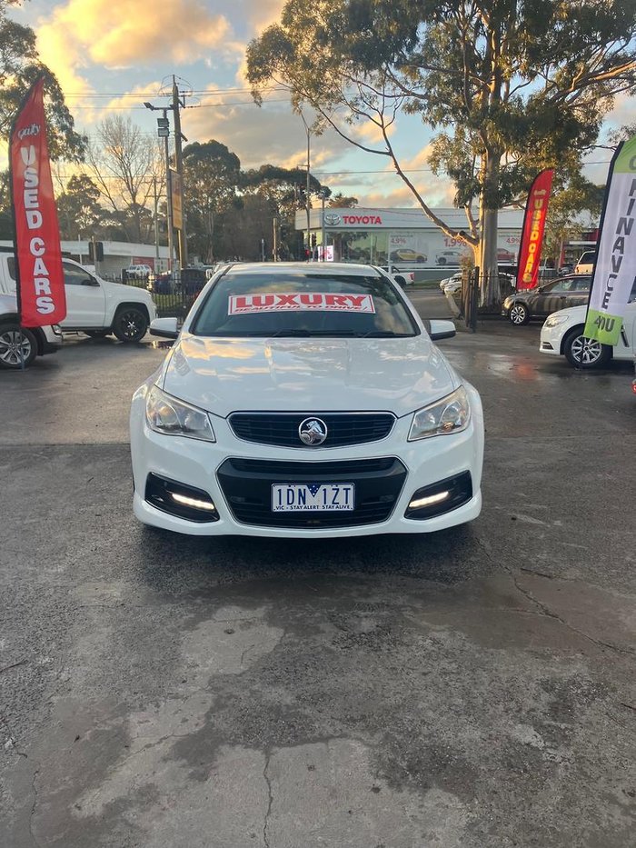 2013 Holden Commodore SV6 VF MY14 Heron White