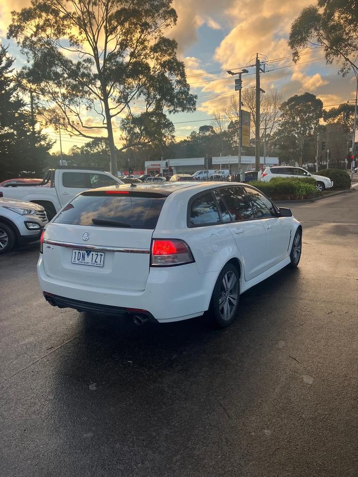 2013 Holden Commodore SV6 VF MY14 Heron White