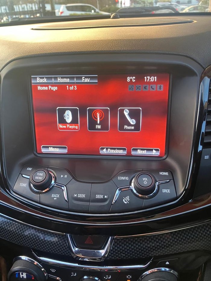 2013 Holden Commodore SV6 VF MY14 Heron White