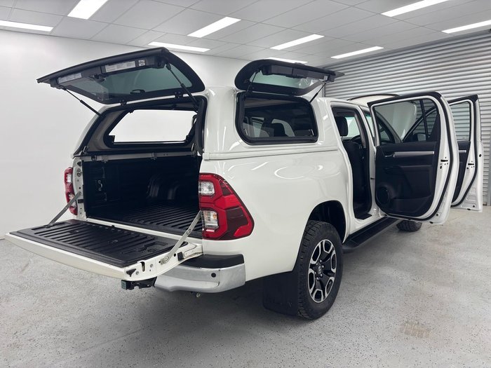 2021 Toyota Hilux SR5 GUN126R 4X4 Dual Range Crystal Pearl