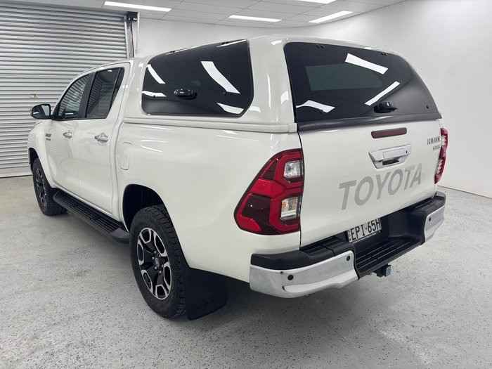 2021 Toyota Hilux SR5 GUN126R 4X4 Dual Range Crystal Pearl