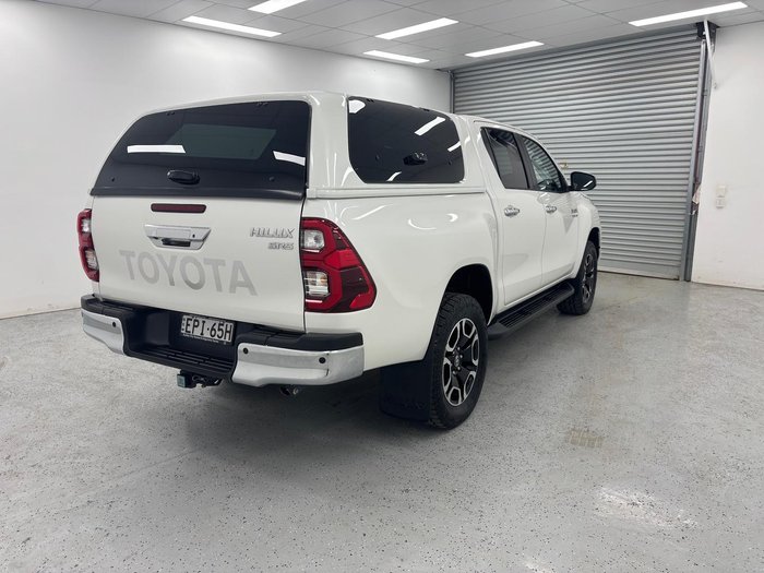 2021 Toyota Hilux SR5 GUN126R 4X4 Dual Range Crystal Pearl