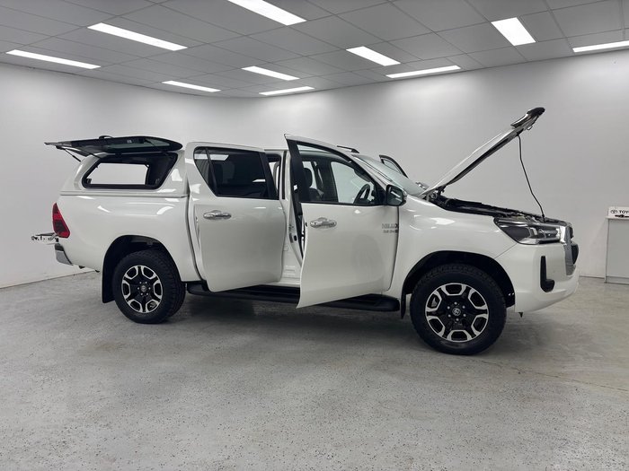 2021 Toyota Hilux SR5 GUN126R 4X4 Dual Range Crystal Pearl
