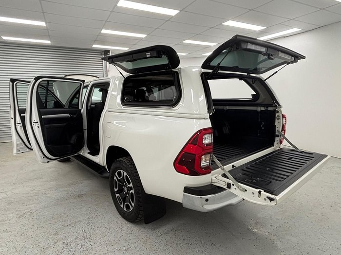 2021 Toyota Hilux SR5 GUN126R 4X4 Dual Range Crystal Pearl