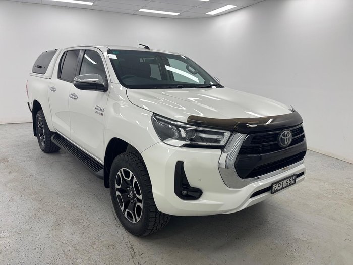 2021 Toyota Hilux SR5 GUN126R 4X4 Dual Range Crystal Pearl