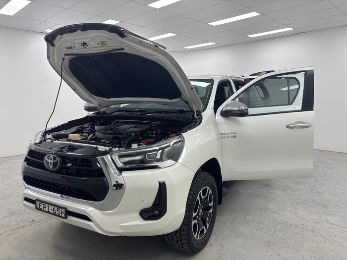 2021 Toyota Hilux SR5 GUN126R 4X4 Dual Range Crystal Pearl