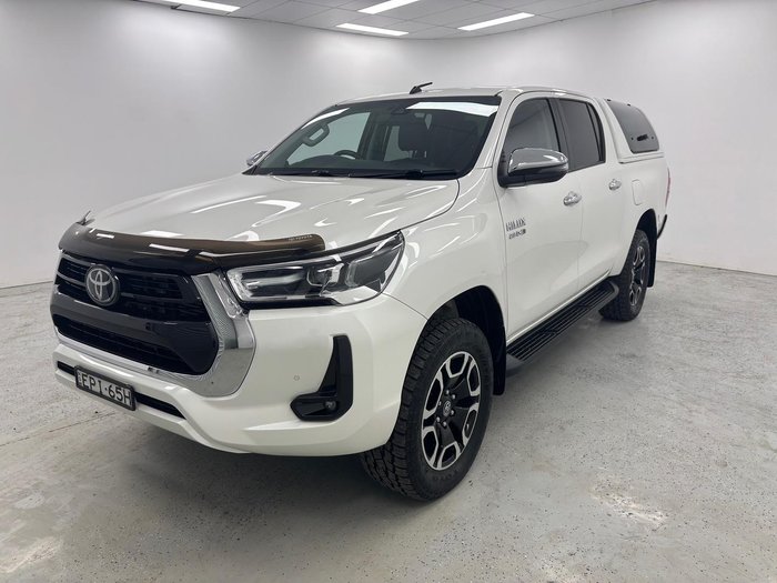 2021 Toyota Hilux SR5 GUN126R 4X4 Dual Range Crystal Pearl