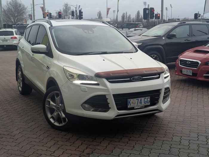 2016 Ford Kuga Titanium TF MkII MY16.5 AWD Frozen White