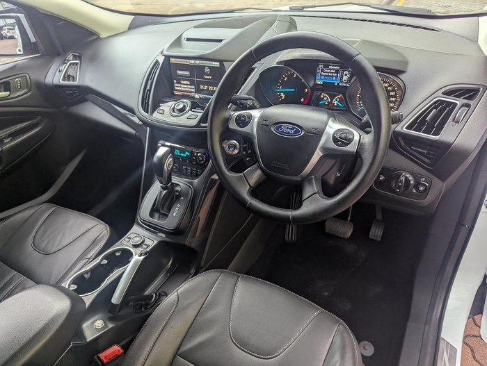 2016 Ford Kuga Titanium TF MkII MY16.5 AWD Frozen White