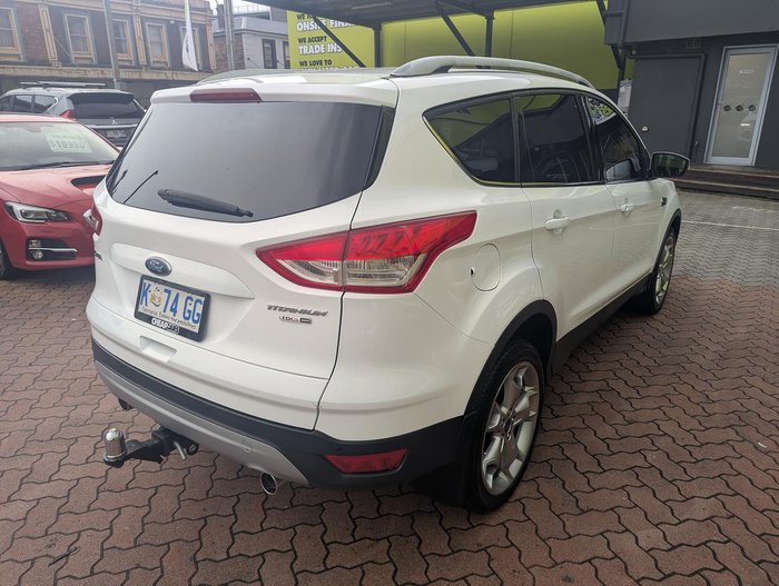 2016 Ford Kuga Titanium TF MkII MY16.5 AWD Frozen White