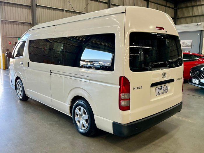 2018 Toyota Hiace Commuter TRH223R French Vanilla