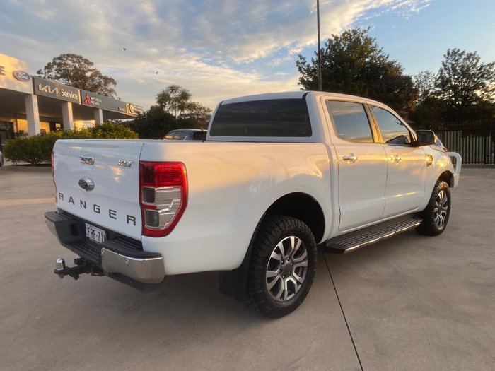 2018 Ford Ranger XLT PX MkII MY18 4X4 Dual Range Frozen White
