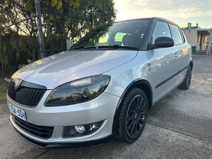 2013 SKODA Fabia 77TSI Monte Carlo 5JF MY13 Brilliant Silver