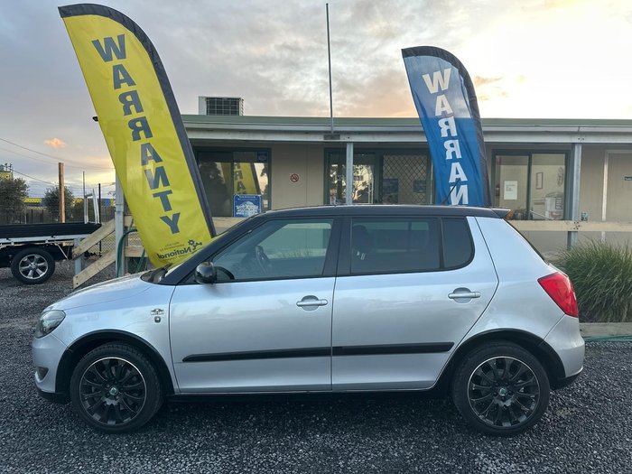 2013 SKODA Fabia 77TSI Monte Carlo 5JF MY13 Brilliant Silver