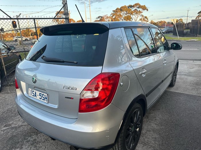 2013 SKODA Fabia 77TSI Monte Carlo 5JF MY13 Brilliant Silver
