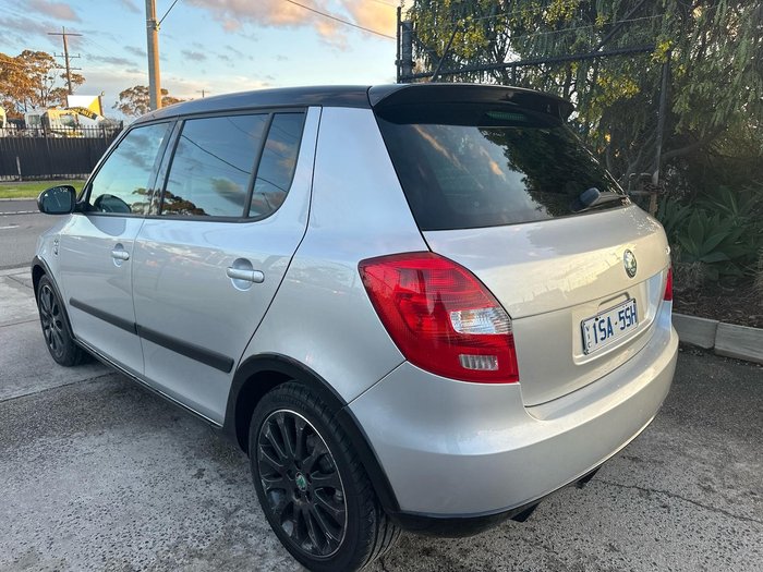 2013 SKODA Fabia 77TSI Monte Carlo 5JF MY13 Brilliant Silver