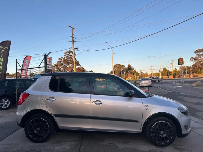 2013 SKODA Fabia 77TSI Monte Carlo 5JF MY13 Brilliant Silver