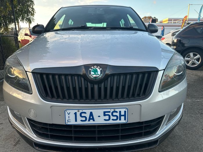 2013 SKODA Fabia 77TSI Monte Carlo 5JF MY13 Brilliant Silver